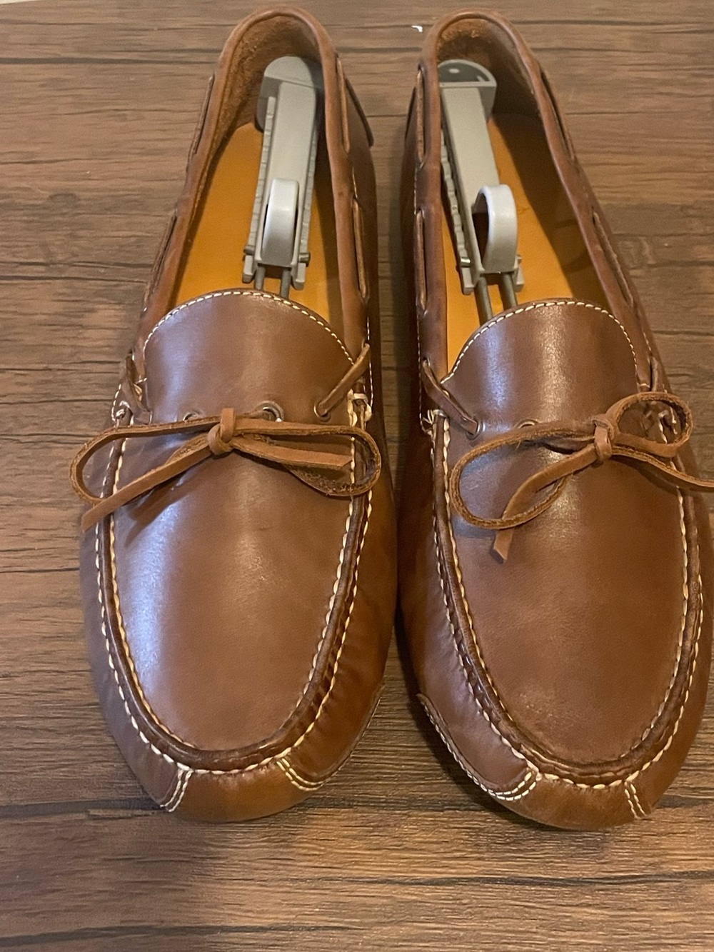 Cole Haan Gunnisons Brown Leather Moccasin Driving Loafers Mens 13